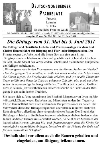 (1,60 MB) - .PDF - Gemeinde Unsere liebe Frau im Walde - St.Felix