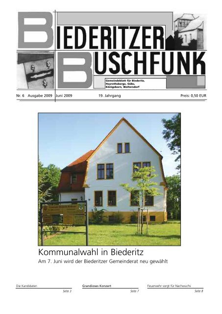 Dokument-Download - Gemeinde Biederitz