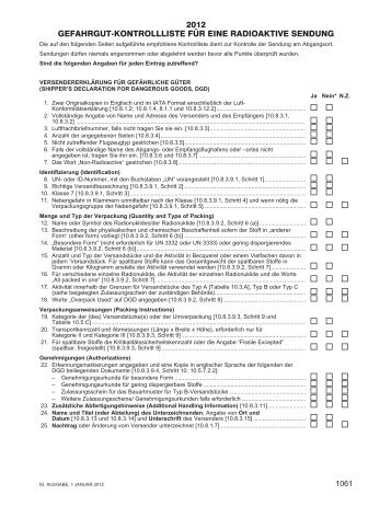 DGR_DE_53rd_Radioactive-Checklist.pdf - Gefahr/gut