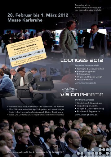 28. Februar bis 1. März 2012 Messe Karlsruhe - GEA Diessel GmbH