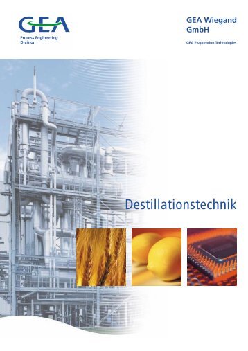 Destillationstechnik - GEA Wiegand