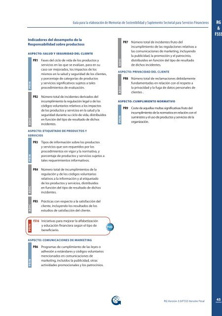 Suplemento Sectorial de Servicios Financieros - Global Reporting ...