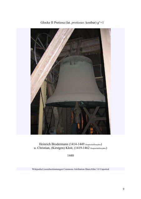 Bildteil der Glocken im Erzbistum Köln - Glockenbücher des ...