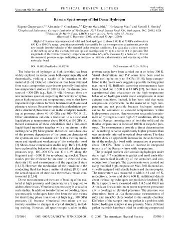 Raman Spectroscopy of Hot Dense Hydrogen