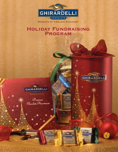 Holiday Fundraising Program Brochure (PDF) - Ghirardelli