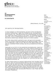 Offener Brief an Bundespräsident Köhler zur weltanschaulichen ...