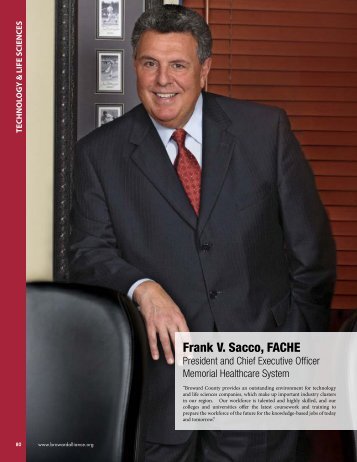 Frank V. Sacco, FACHE - Broward Alliance