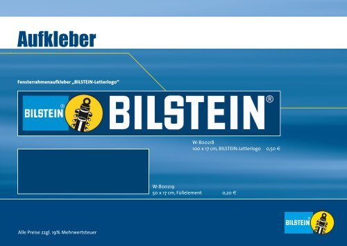 BILSTEIN-TECHNOLOGY tested on NÜRBURGRING ...