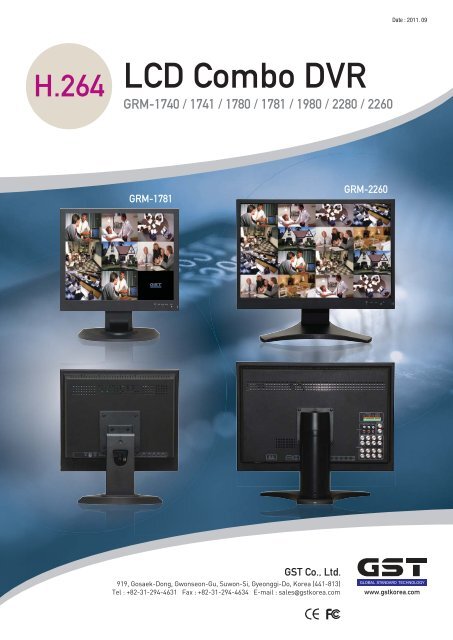 LCD Combo DVR - Gobizkorea