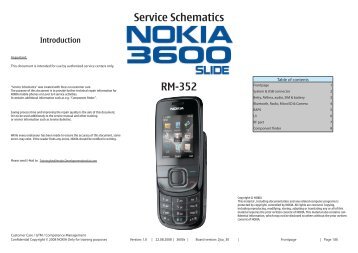 Service Schematics RM-352