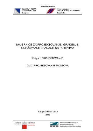 smjernice za projektovanje, građenje, održavanje i nadzor na ...