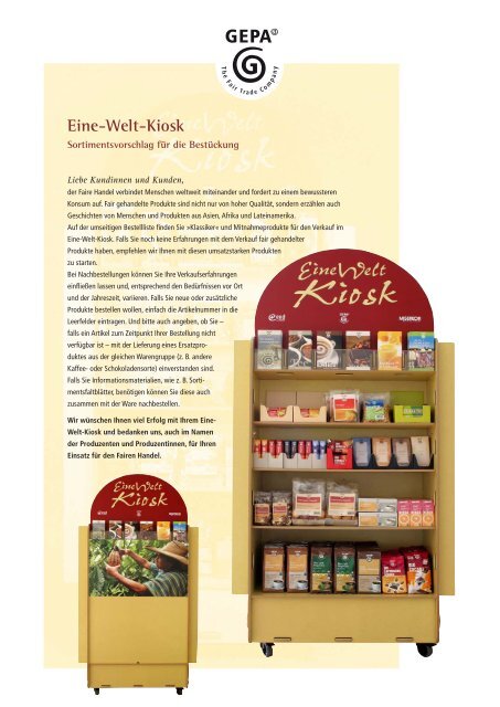 Eine-Welt-Kiosk - Gepa