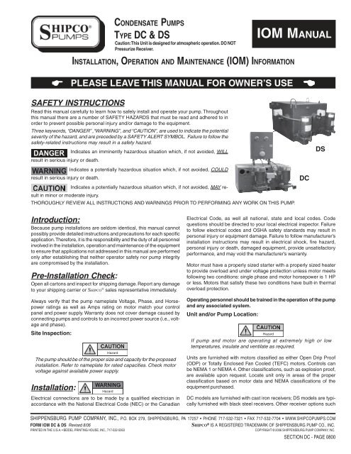 Cast Types and Maintenance Instructions