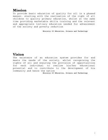 Mission Vision - Global Partnership for Education