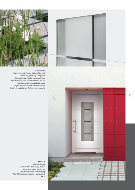 Türfüllungen - Katalog Obuk - Fenstertechnik brand GmbH