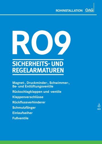 SICHERHEITS- UND REGELARMATUREN