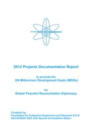 2012 Projects Documentation Report - Global Balance