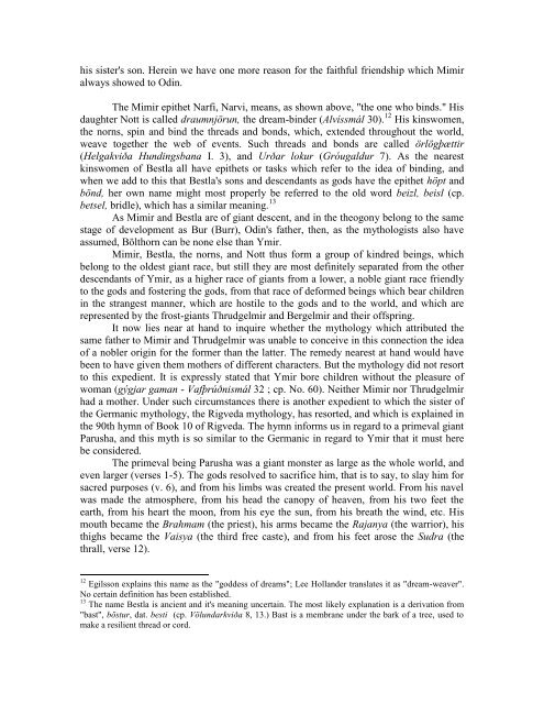 Chapters 44-95 - Germanic Mythology