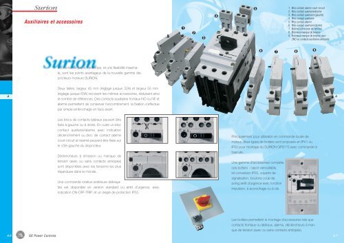 Catalogue Surion - G E Power Controls
