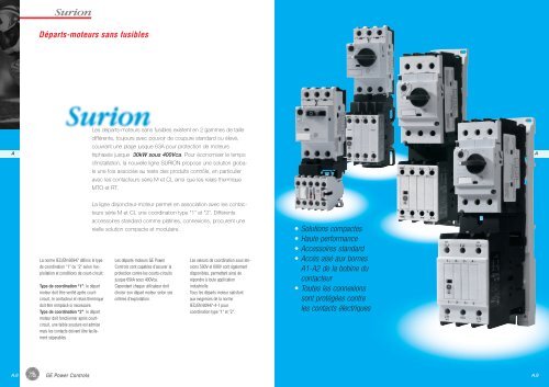 Catalogue Surion - G E Power Controls