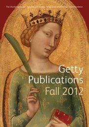 Getty Fall Catalog 2012 - The Getty