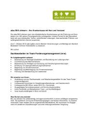 Sachbearbeiter im Team Forderungsmanagement (m/w) - Das GKV ...