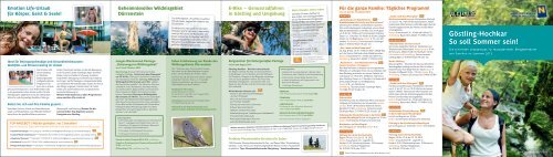 PDF zum Download - Tourismusverein Göstlinger Alpen