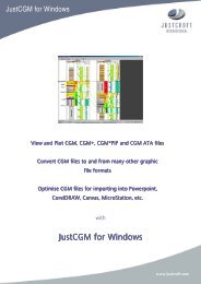 JustCGM for Windows JustCGM for Windows