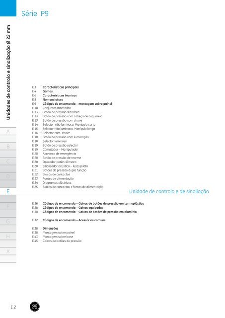 PDF: Auxiliares de comando - G E Power Controls