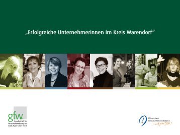 „Erfolgreiche Unternehmerinnen im Kreis Warendorf“ - GfW Warendorf