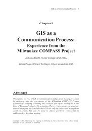 GIS as a Communication Process - Department of Geography ...