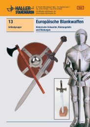 Gruppe 13 - Europäische Blankwaffen - Das Mittelalter.eu