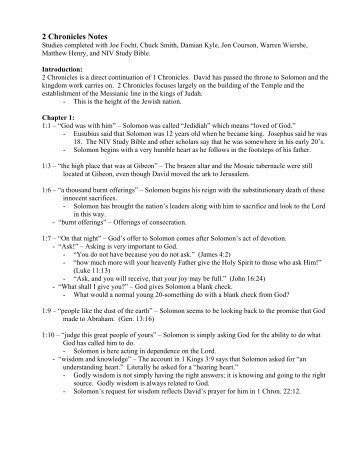 2 Chronicles Notes.pdf