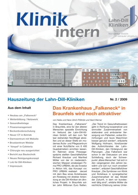 in Braunfels wird noch attraktiver Hauszeitung der Lahn-Dill ... - GFG
