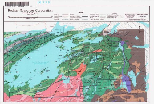 Jessie Lake Property - Geology Ontario
