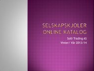 online selskapskjoler