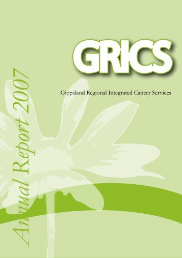 GRICS Annual Report 2007 (1.2Mb pdf) - GHA Central