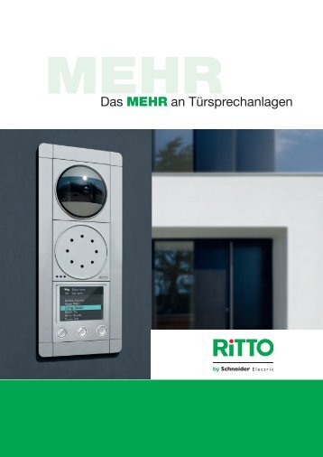 Das Merhr an Türsprechanlagen (Ritto) - Geht doch!