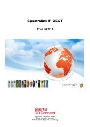 Spectralink IP-DECT - GO Connect