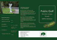 Public Golf - Golfclub Weselerwald eV