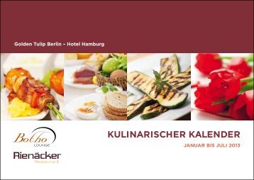 Kulinarischer Kalender 2013 - the Golden Tulip Berlin - Hotel ...