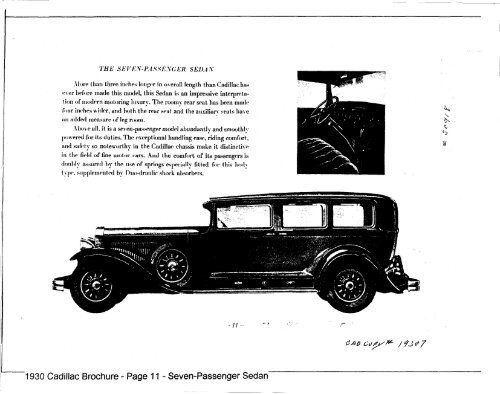 1930 Cadillac Brochure Front Cover - GM Heritage Center