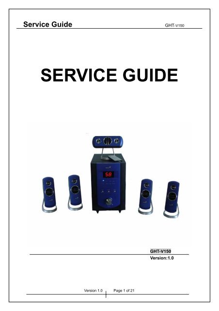 Service Guide - Genius