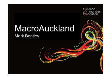 Mark Bentley - Philanthropy New Zealand
