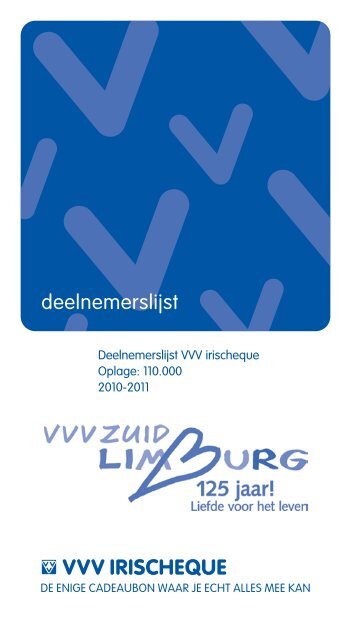 deelnemerslijst - VVV Zuid-Limburg