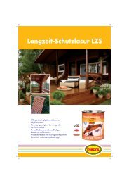 Langzeit-Schutzlasur LZS - Holzladen-Online