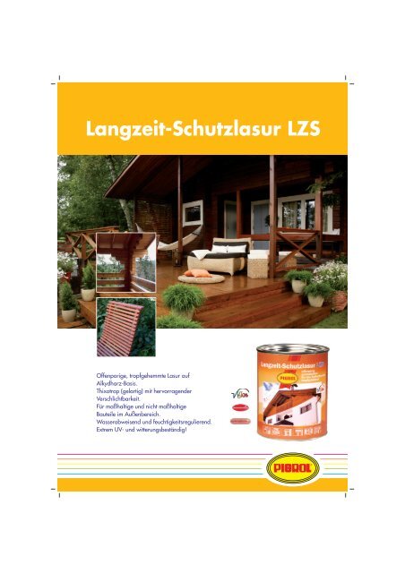 Langzeit-Schutzlasur LZS - Holzladen-Online