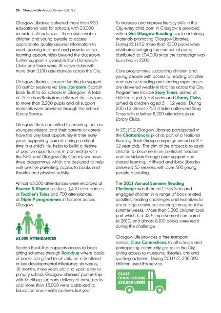 Annual Review 2011/12 - Glasgow Life