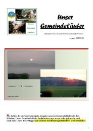 Gemeindeläufer 25 - Gemeinde Warsow