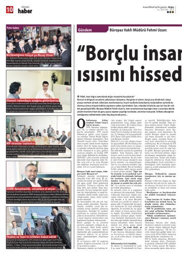 “Borçlu insan ısısını hissed